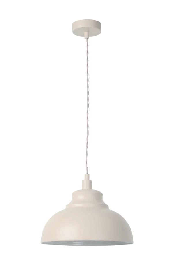 Lucide ISLA - Pendant light - Ø 29 cm - 1xE14 - Cream - off